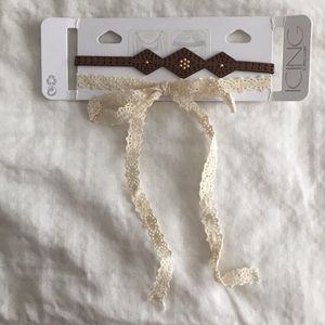 Choker necklace/headband